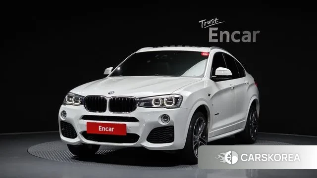 BMW X4 (F26) 2018 Белый из Кореи