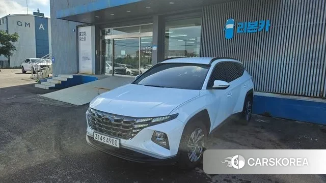 Hyundai Tucson Hybrid (NX4) 2022 Белый из Кореи