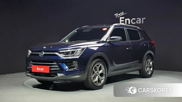 Ssangyong Beautiful Korando 2019 Синий из Кореи