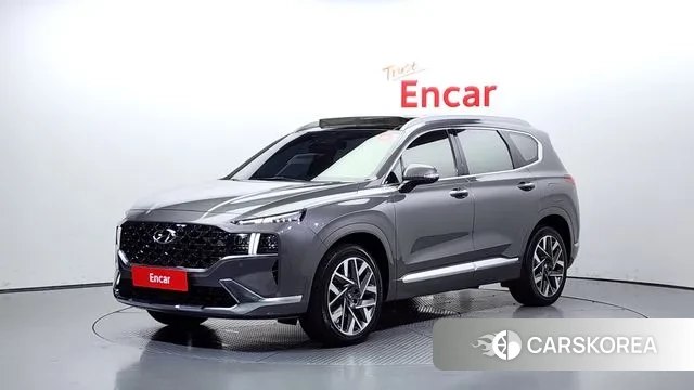 Hyundai The New Santa Fe 2020 Серый из Кореи