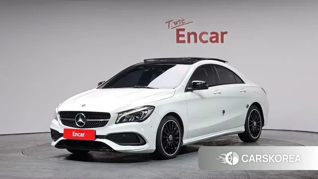 Mercedes-Benz CLA-Class C117 2018 Белый из Кореи
