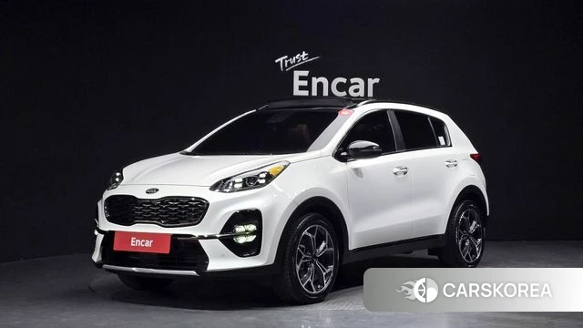 Kia Sportage The Bold 2019 Белый из Кореи