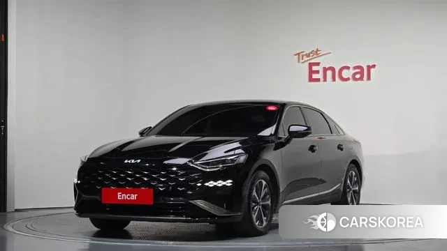 Kia K8 Hybrid 2022 Черный из Кореи