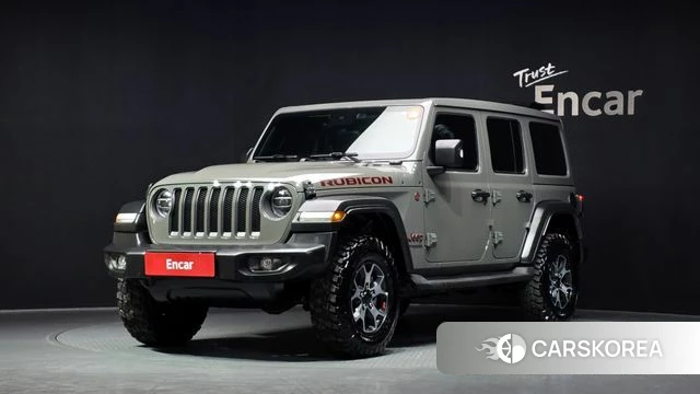Jeep Wrangler (JL) 2022 Серый из Кореи