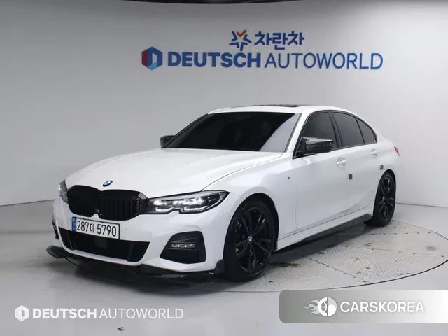 BMW 3 Series (G20) 2021 Белый из Кореи