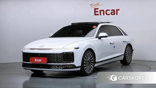 Hyundai Grandeur (GN7) 2024 Белый из Кореи