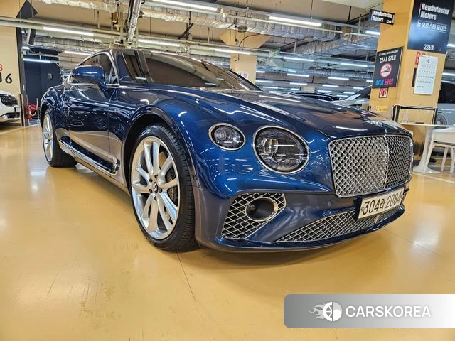 Bentley Continental GT 3rd Generation 2023 Синий из Кореи