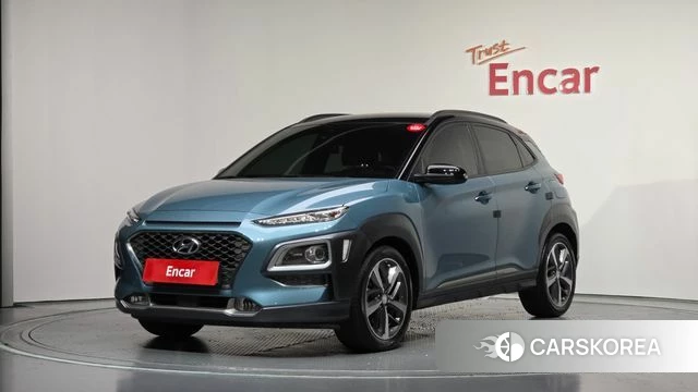 Hyundai Kona 2018 Синий из Кореи