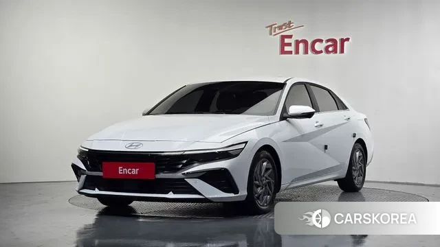 Hyundai The New Avante (CN7) 2024 Белый из Кореи