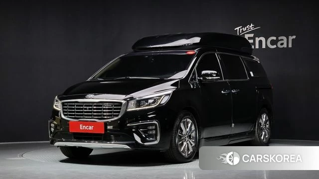 Kia The New Carnival 2019 Черный из Кореи