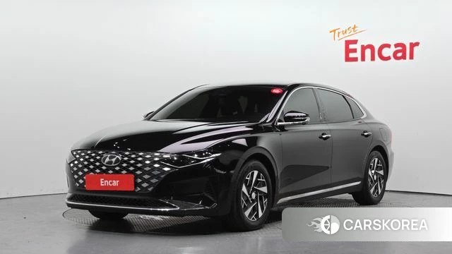 Hyundai The New Grandeur IG Hybrid 2021 Черный из Кореи