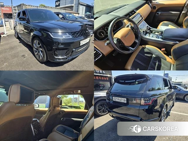 Land Rover Range Rover Sport 2nd Generation 2020 Черный из Кореи