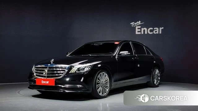 Mercedes-Benz S-Class W222 2019 Черный из Кореи