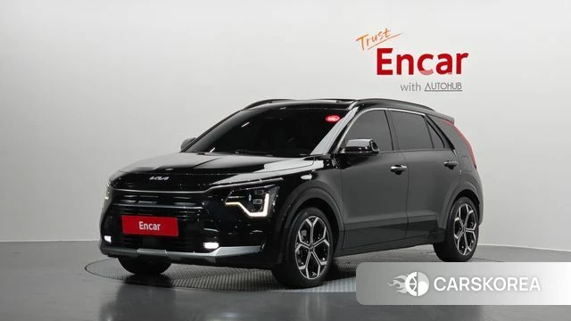Kia Di Ol Nu Niro 2022 Черный из Кореи