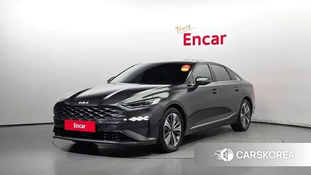Kia K8 Hybrid 2023 Серый из Кореи