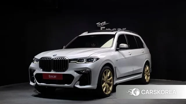 BMW X7 (G07) 2020 Белый из Кореи
