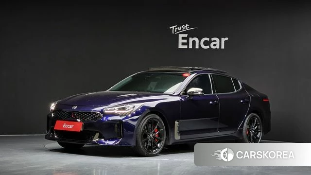 Kia Stinger Meister 2022 Синий из Кореи