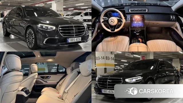 Mercedes-Benz S-Class W223 2022 Черный из Кореи