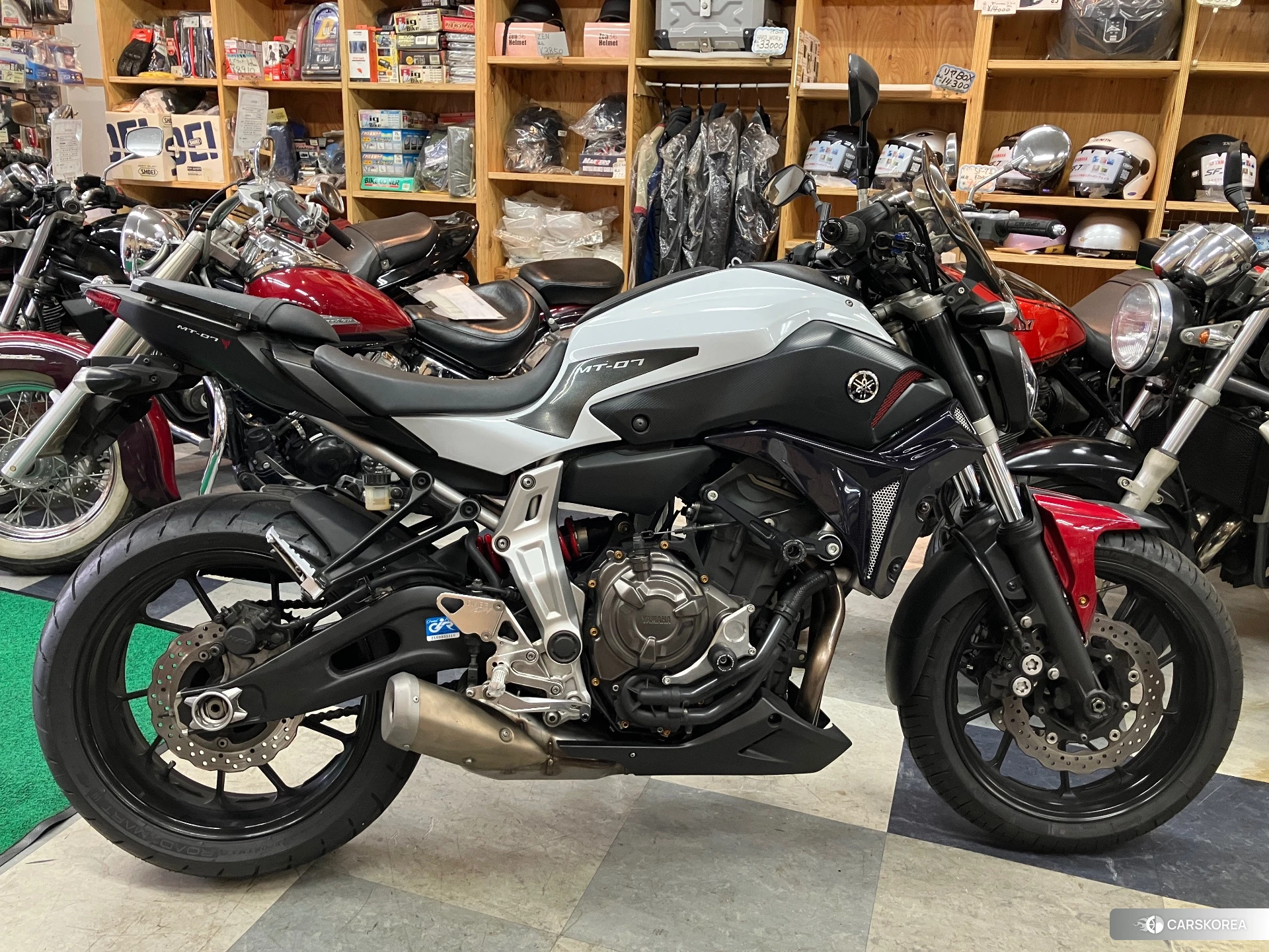 Проданный Yamaha MT-07 2014 из Японии