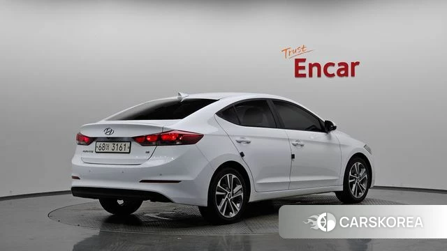 Hyundai Avante AD 2018 Белый из Кореи