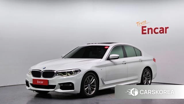 BMW 5 Series (G30) 2018 Белый из Кореи