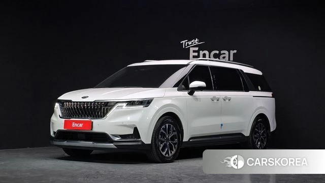 Kia Carnival 4th generation 2021 Белый из Кореи