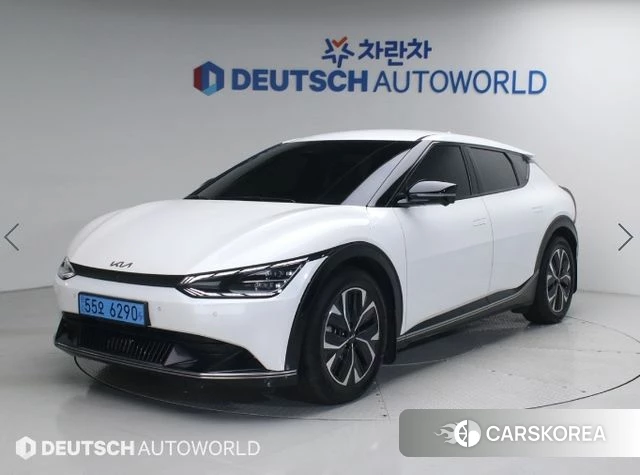 Kia EV6 2022 Белый из Кореи