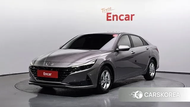 Hyundai Avante (CN7) 2020 Серебряный из Кореи