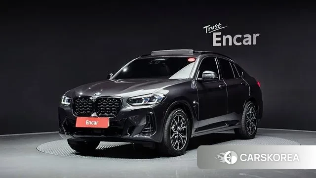 BMW X4 (G02) 2022 Серый из Кореи