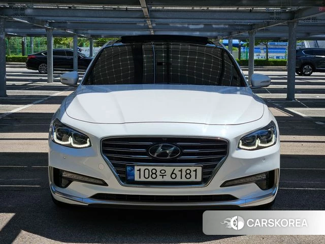 Hyundai Grandeur IG Hybrid 2019 Белый из Кореи