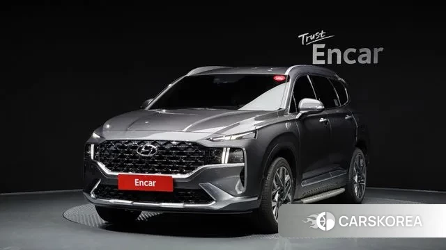 Hyundai The New Santa Fe 2020 Серый из Кореи