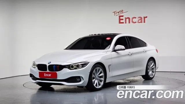 BMW 4 Series (F32) 2019 Белый из Кореи