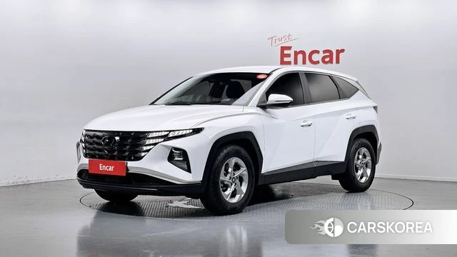 Hyundai Tucson (NX4) 2021 Белый из Кореи
