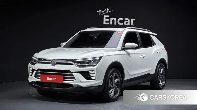 Ssangyong Beautiful Korando 2019 Белый из Кореи