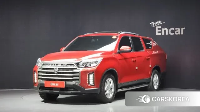 Ssangyong The New Rexton Sports Cannes 2022 Красный из Кореи