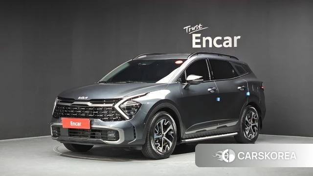 Kia Sportage 5th Generation Hybrid 2022 Серый из Кореи