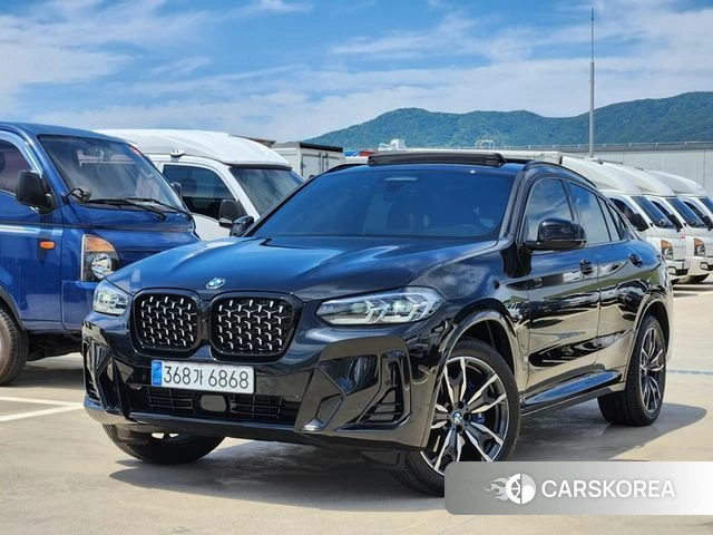 BMW X4 (G02) 2025 Черный из Кореи
