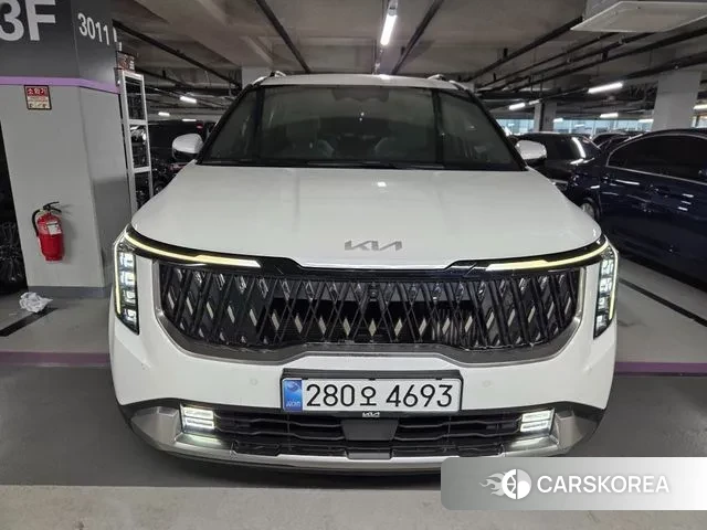 Kia The New Carnival 4th Generation 2024 Белый из Кореи
