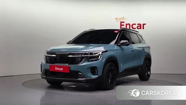 Kia The New Seltos 2023 Небесно-голубой из Кореи