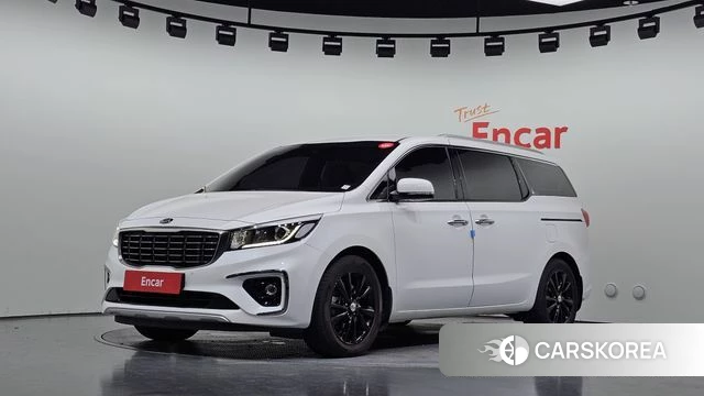 Kia The New Carnival 2019 Белый из Кореи
