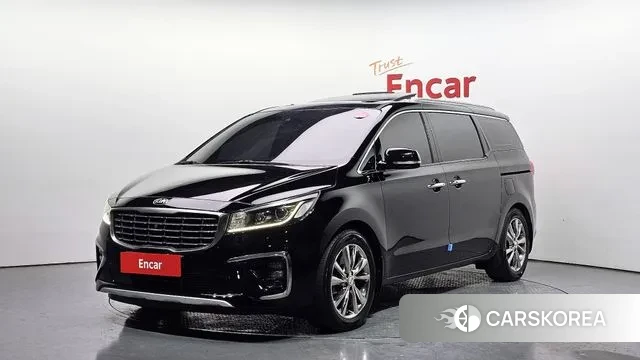 Kia The New Carnival 2018 Черный из Кореи