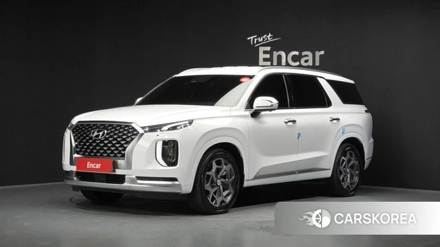 Hyundai Palisade 2021 Белый из Кореи
