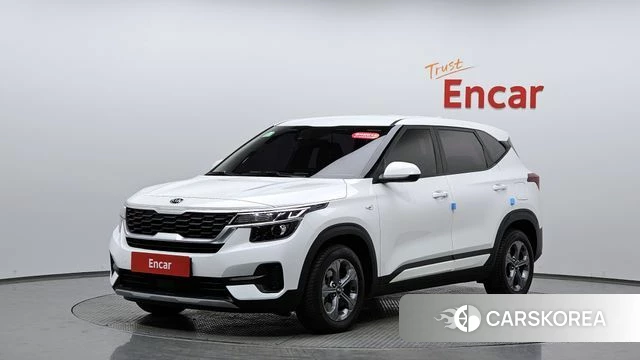 Kia Seltos 2021 Белый из Кореи