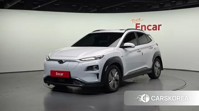 Hyundai Kona Electric 2019 Белый из Кореи