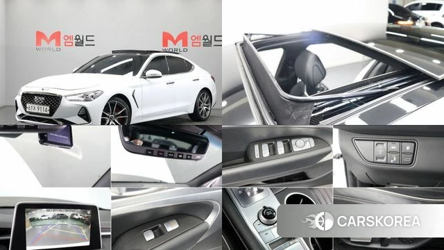 Genesis G70 2018 Белый из Кореи