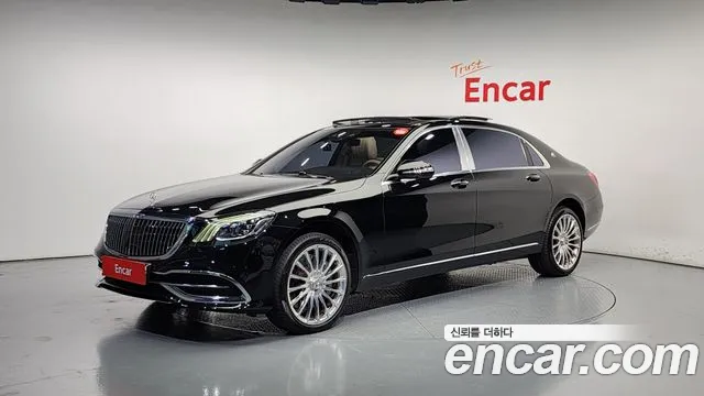 Mercedes-Benz S-Class W222 2020 Черный из Кореи