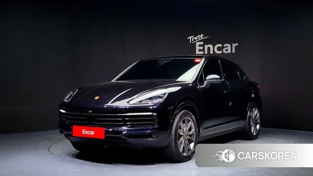 Porsche Cayenne (PO536) 2021 Черный из Кореи