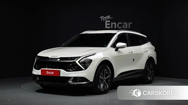 Kia Sportage 5th Generation Hybrid 2023 Белый из Кореи
