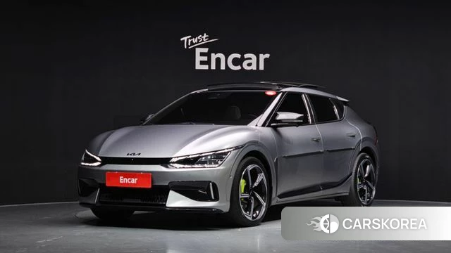 Kia EV6 2022 Серый из Кореи