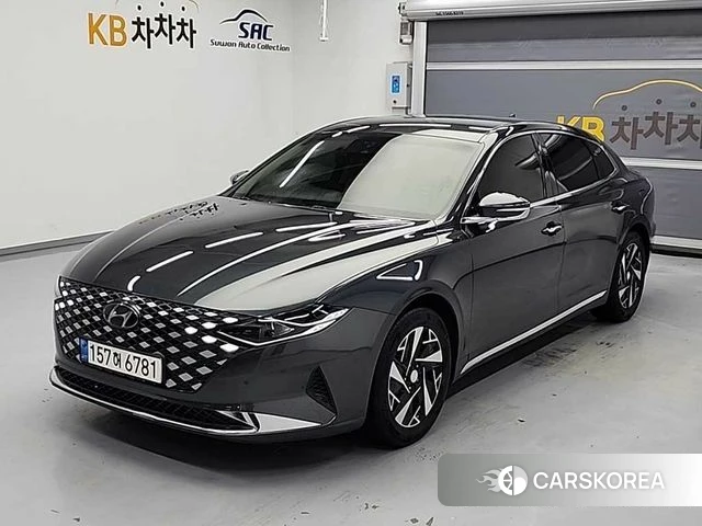 Hyundai The New Grandeur IG Hybrid 2021 Серый из Кореи